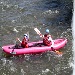 Aspen Whitewater Rafting - Ducky Trips - Paddle your self down the Roaring Fork River in a Ducky inflatable raft! Enjoy fun, challenging rapids with 1-2 guides. Great for families & kids!