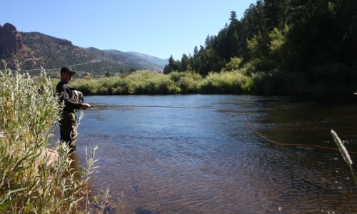 Fishing Frying Pan River Colorado