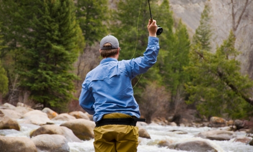 Fly Fishing Roaring Fork River Colorado Aspen