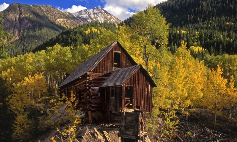 The Crystal Mill in White River National Forest