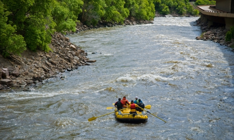 Colorado River Colorado Glenwood Canyon Whitewater Rafting
