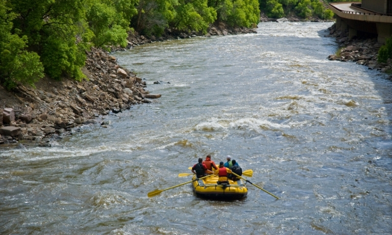 Colorado River Colorado Glenwood Canyon Whitewater Rafting