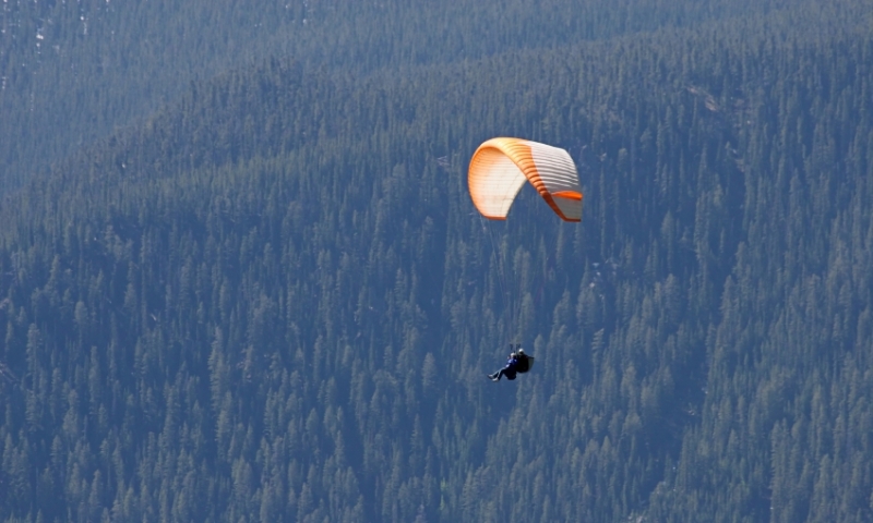 Paragliding White River National Forest Aspen Colorado