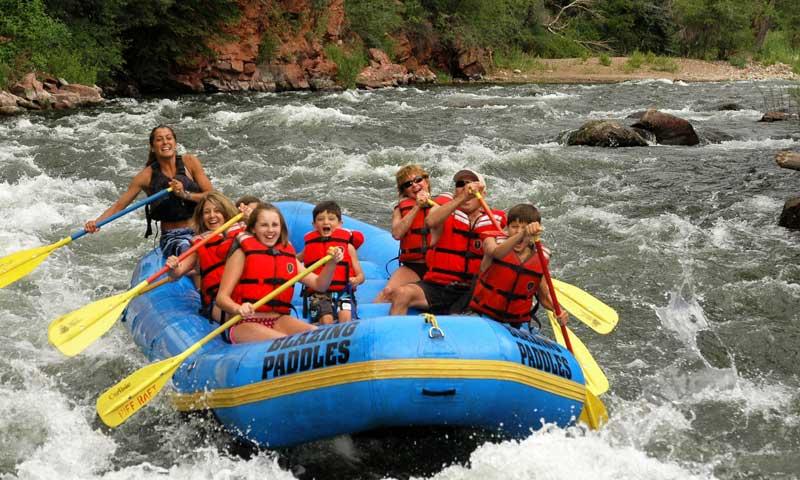 Whitewater Rafting the Roaring Fork River in Aspen Colorado