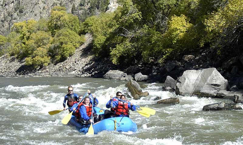 Whitewater Rafting the Roaring Fork River in Aspen Colorado